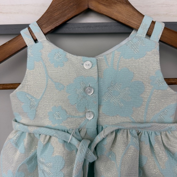 SWEAT HEART ROSE formal dress rhinestone details size 12M tie back - Picture 5 of 11